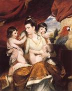 Sir Joshua Reynolds Lady Cockburn and Her Three eldest sons oil painting reproduction
